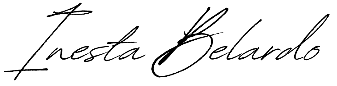 Signature of Inesta Belardo