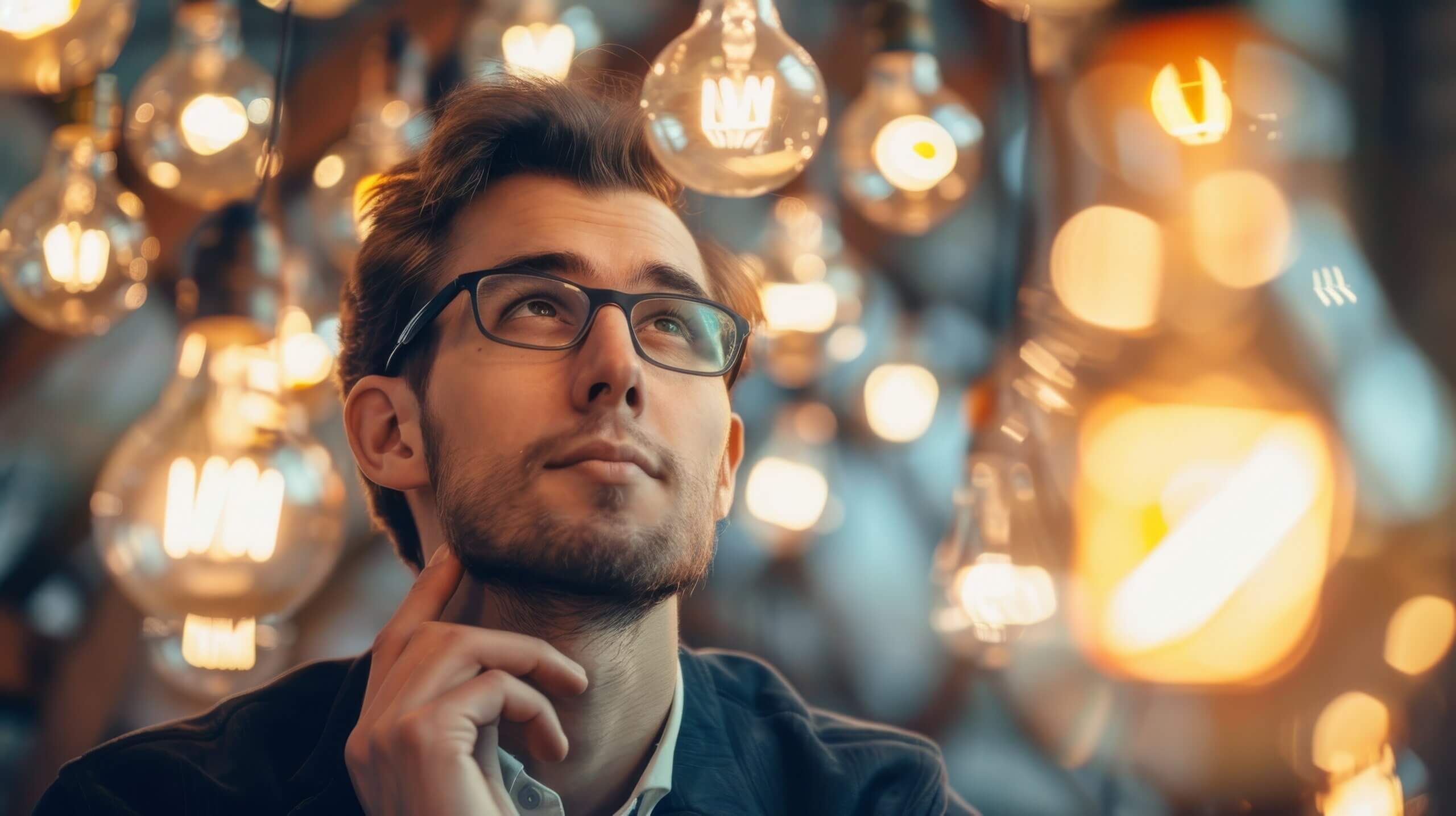 A man thinking of what is the best small business insurance Connecticut