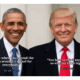 Obama and Trump presidents of the United States of America