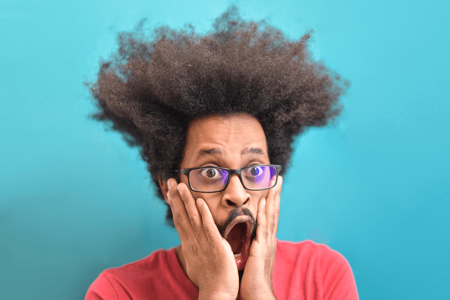 A man shocked at the Access Health CT Changes in 2025