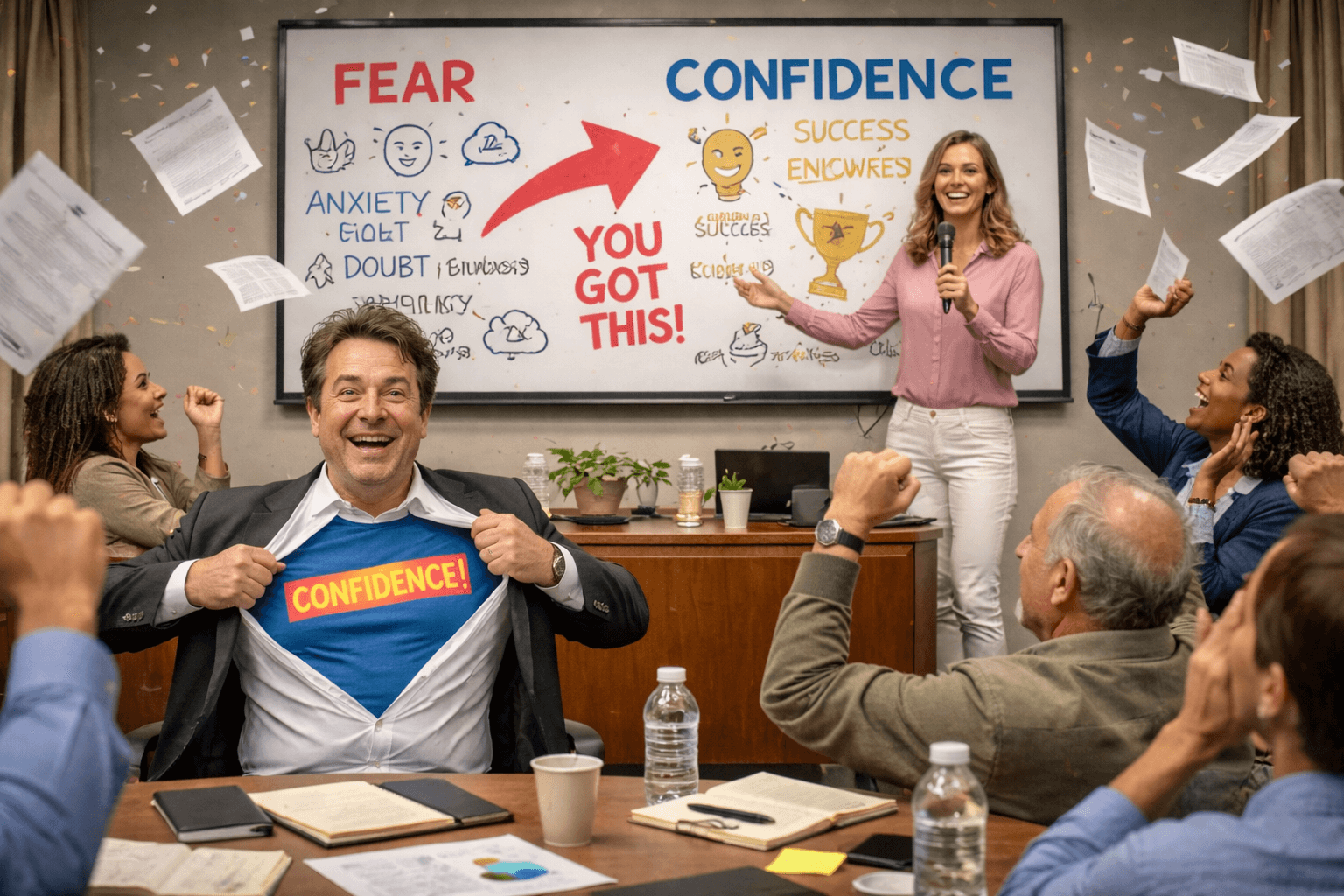 Education is confidence in dealing in fear of business insurance