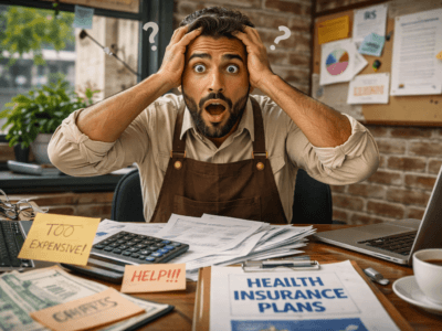 A business owner needs help to have group health business insurance